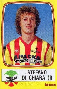 Sticker Stefano Di Chiara - Calciatori 1985-1986 n. 134 - Panini