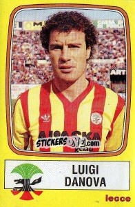 Figurina Luigi Danova - Calciatori 1985-1986 - Panini