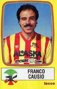 Sticker Franco Causio - Calciatori 1985-1986 - Panini