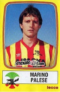 Sticker Marino Palese - Calciatori 1985-1986 - Panini