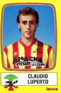 Sticker Claudio Luperto - Calciatori 1985-1986 n. 147 - Panini