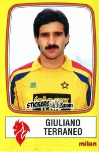 Cromo Giuliano Terraneo - Calciatori 1985-1986 - Panini