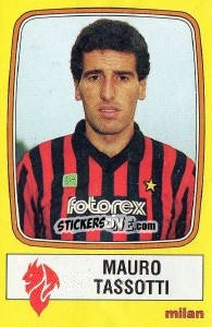 Cromo Mauro Tassotti - Calciatori 1985-1986 - Panini