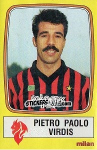 Sticker Pietro Paolo Virdis - Calciatori 1985-1986 n. 162 - Panini
