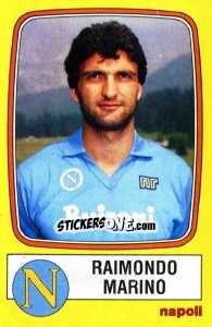 Sticker Raimondo Marino - Calciatori 1985-1986 - Panini