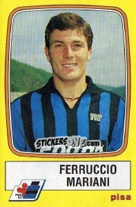 Sticker Ferruccio Mariani - Calciatori 1985-1986 n. 192 - Panini