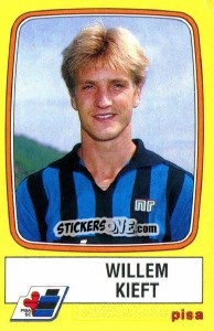 Cromo Willem Kieft - Calciatori 1985-1986 - Panini