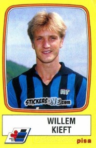 Sticker Willem Kieft - Calciatori 1985-1986 n. 198 - Panini