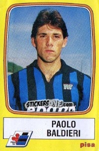 Figurina Paolo Baldieri - Calciatori 1985-1986 - Panini