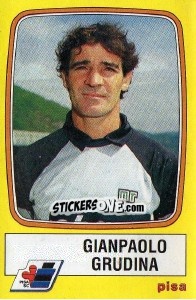 Cromo Gianpaolo Grudina - Calciatori 1985-1986 - Panini