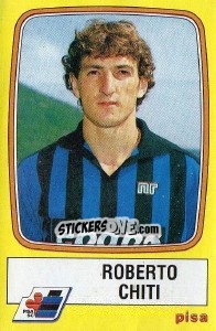 Cromo Roberto Chiti - Calciatori 1985-1986 - Panini