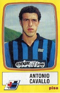 Cromo Antonio Cavallo - Calciatori 1985-1986 - Panini