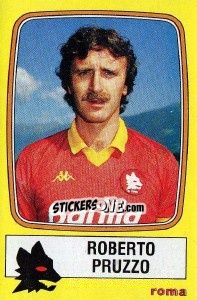 Sticker Roberto Pruzzo - Calciatori 1985-1986 n. 216 - Panini