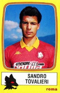 Sticker Sandro Tovalieri - Calciatori 1985-1986 - Panini