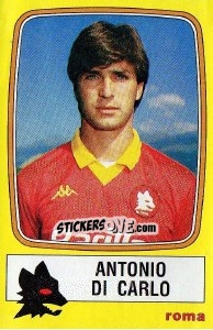 Sticker Antonio Di Carlo - Calciatori 1985-1986 - Panini