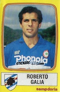 Sticker Roberto Galia - Calciatori 1985-1986 - Panini