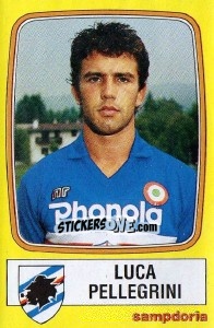 Sticker Luca Pellegrini - Calciatori 1985-1986 n. 227 - Panini