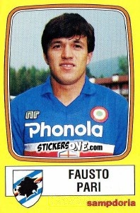 Cromo Fausto Pari - Calciatori 1985-1986 - Panini