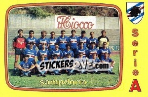 Figurina Squadra - Calciatori 1985-1986 - Panini