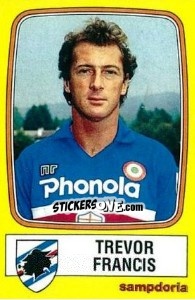 Cromo Trevor Francis - Calciatori 1985-1986 - Panini