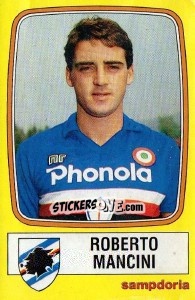 Cromo Roberto Mancini