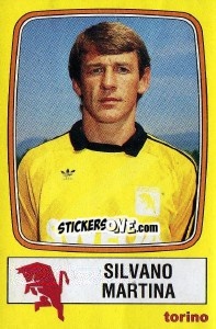 Sticker Silvano Martina - Calciatori 1985-1986 - Panini