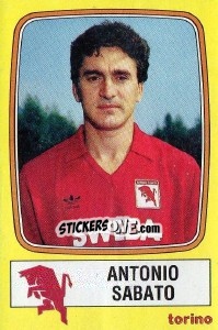 Cromo Antonio Sabato - Calciatori 1985-1986 - Panini