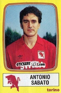 Sticker Antonio Sabato - Calciatori 1985-1986 n. 249 - Panini
