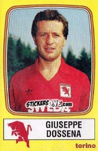 Cromo Giuseppe Dossena - Calciatori 1985-1986 - Panini