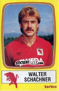 Figurina Walter Schachner - Calciatori 1985-1986 - Panini