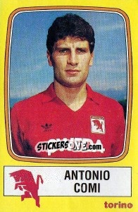 Sticker Antonio Comi - Calciatori 1985-1986 n. 254 - Panini