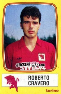 Sticker Roberto Cravero - Calciatori 1985-1986 n. 256 - Panini