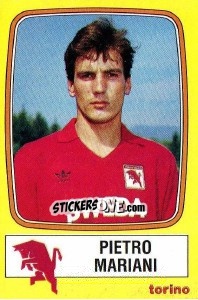 Sticker Pietro Mariani - Calciatori 1985-1986 n. 259 - Panini