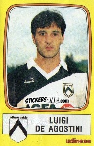 Figurina Luigi De Agostini - Calciatori 1985-1986 - Panini