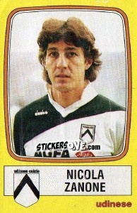 Sticker Nicola Zanone - Calciatori 1985-1986 n. 278 - Panini