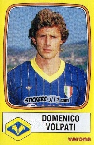 Sticker Domenico Volpati - Calciatori 1985-1986 - Panini