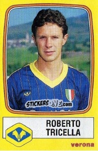 Figurina Roberto Tricella - Calciatori 1985-1986 - Panini