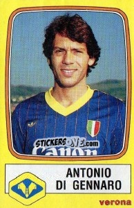Figurina Antonio Di Gennaro - Calciatori 1985-1986 - Panini