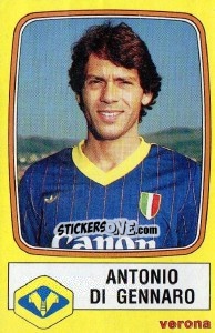 Sticker Antonio Di Gennaro - Calciatori 1985-1986 n. 287 - Panini