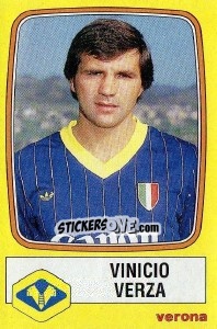Sticker Vinicio Verza - Calciatori 1985-1986 - Panini