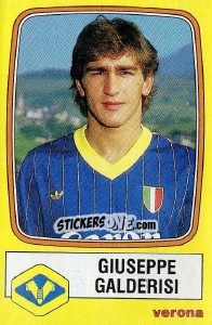 Cromo Giuseppe Galderisi - Calciatori 1985-1986 - Panini