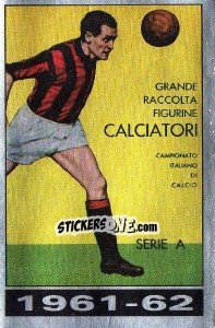 Sticker Copertina Calciatori 1961-62 - Calciatori 1985-1986 n. 297 - Panini