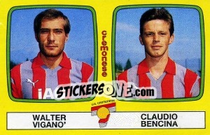 Sticker Walter Vigano' / Claudio Bencina