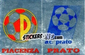 Cromo Scudetto Piacenza / Prato