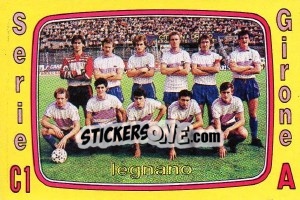 Figurina Squadra Legnano - Calciatori 1985-1986 - Panini