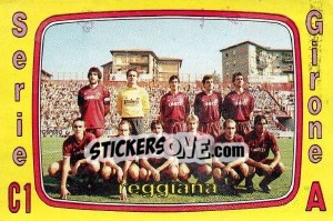 Sticker Squadra Reggiana - Calciatori 1985-1986 n. 548 - Panini