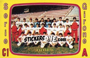Sticker Squadra Rimini - Calciatori 1985-1986 - Panini