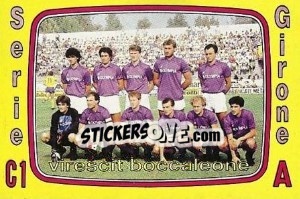 Sticker Squadra Virescit Boccaleone - Calciatori 1985-1986 n. 557 - Panini