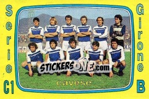 Sticker Squadra Cavese