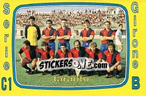 Sticker Squadra Taranto